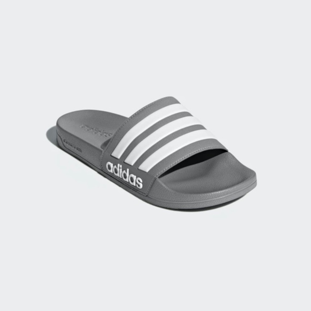 New adidas Adilette Shower Slides Men's Gray​ - Picture 5 of 9
